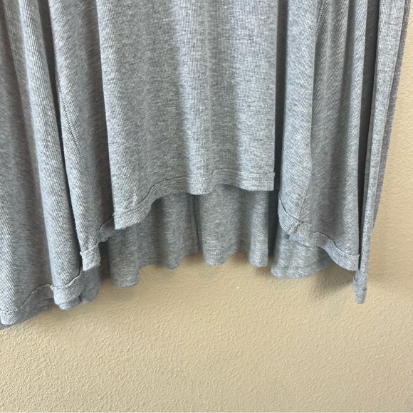 Free People Flowy January Top Grey - Picture 8 of 12